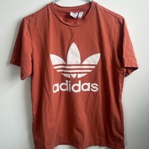 Adidas Men's Short Sleeve Tee in Rust
